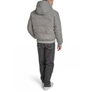 C1J05034 Champion Men's Varsity Bomber Puffer Jacket Heather Grey Wool Hoody L - Brand New