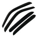 Gldifa Rain Guards for Silverado Crew Cab Avalanche Escalade 02-07 Smoke - Brand New