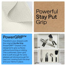 GORILLA GRIP powerGRIP Drawer Shelf and Cabinet Liner, 24"x30', Snow White - Brand New