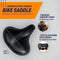 BIKEROO INDOOR BIKE SEAT COMPATIBLE WITH PELOTON EXERCISE OR ROAD BIKES - BLACK - Like New
