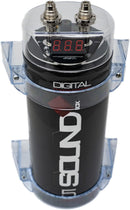 SoundBox SCAP5D, 5 Farad Digital Capacitor for Car Audio - 5000 Watts - BLACK - Like New
