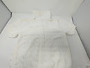 FREE ASSEMBLY WOMEN'S PLUS COTTON POINTELLE CARDIGAN SWEATER - SIZE: S - CREAM - Brand New