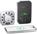 ULTRALOQ U-Bolt Smart Lock 5-in-1 Smart Door Lock App Control - Satin Nickel Like New