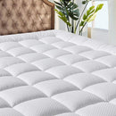 MATBEBY Bedding Quilted Fitted King Mattress Pad Cooling Breathable Fluffy Soft - Like New