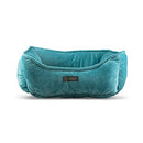 NANDOG Cloud Cat/Dog Bed Small to Medium Breeds, 25”x21”x10” (B09323L6Z3) - Turq - Brand New