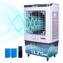 HEXAGO SWAMP COOLER, 7500 CFM EVAPORATIVE, 12 GALLON, 9 FT CORD - WHITE - Like New