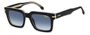CARRERA 316/S M4P STRIPED BLACK 52/21/150 MAN SUNGLASSES - DARK BLUE SHADING - Like New