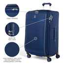 TRAVELPRO VERSAPACK+ LIGHTWEIGHT SOFTSIDE EXPANDABLE LUGGAGE 29INCH - BLUE - Brand New