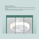 HAOFY CEILING FAN LIGHT ADJUSTABLE COLOR TEMPERATURE LIGHT - WHITE - Brand New