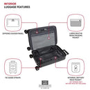 SWISSGEAR 7910 HARDSIDE EXPANDABLE LUGGAGE SPINNER WHEELS TSA LOCK 20" - BLACK - Brand New