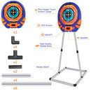 FIBEVON Shooting Target Nerf, Touch Screen Practice Target, Stand Version, Red - Brand New
