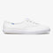 KEDS WOMEN'S CHAMPION LEATHER LACE UP SNEAKER - SIZE: WOMEN 9 - WHITE - Like New