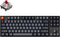 KEYCHRON K8 TENKEYLESS MECHANICAL KEYBOARD BACKLIGHT BLUETOOTH RED SWITCH - GRAY - Like New