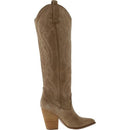 Steve Madden Lasso Boot Chestnut Suede Size: 5.5 - Tan - Scratch & Dent