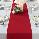 POLYESTER TABLE RUNNER 12"X108" WRINKLE-RESISTANT & DURABLE TABLE DECOR - WINE - Like New