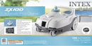 Intex ZX100 Automatic Pressure Side Swimming Pool Cleaner w/ Hose 28006E - White - Like New