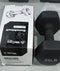 WECARE FITNESS NEOPRENE COATED 25 LBS DUMBBELLS FOR NON-SLIP GRIP - BLACK - Like New