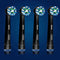ORAL-B CROSSACTION ELECTRIC TOOTHBRUSH REPLACEMENT, BRUSH HEAD REFILLS - BLACK - Like New