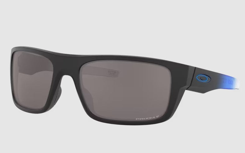 OAKLEY DROP POINT - OO9367 - Prizm Black Polarized Lenses/Ignite Blue Fade Frame Like New