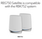 NETGEAR Orbi Whole Home Tri-band Mesh WiFi 6 Add-on Satellite RBS750-100NAS Like New