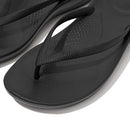 FitFlop Women's Iqushion Ergonomic, Arch Support Flip-Flops, Size 8, Black - Like New