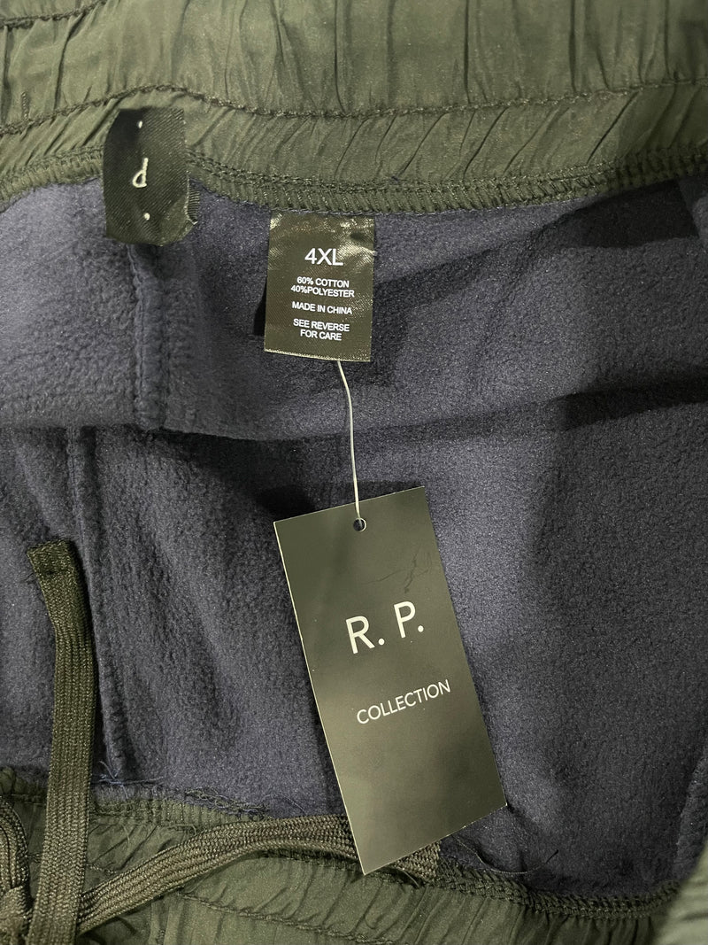 R.P. COLLECTION SWEAT PANT JOGGER - SIZE: MEN 4XL - NAVY BLUE - Like New