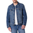 Amazon Essentials Men's Regular Fit Low Stretch Denim Jacket Stone Medium Wash - Like New