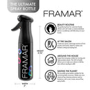 FRAMAR Premium Hair Mister Spray Bottle B07XF4VQXB - Black - Brand New