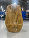 GENERIC SOLAR LANTERN OUTDOOR WATERPROOF HANGING SOLAR LIGHT - WOOD - Like New