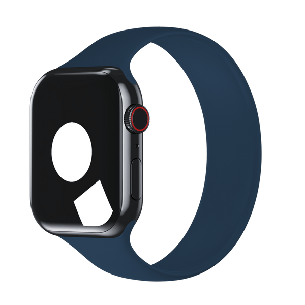 APPLE WATCH SOLO LOOP 45MM SIZE 12 - ABYSS BLUE - Like New