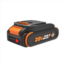 WORX 20V 2.0AH LITHIUM-ION BATTERY 1 PC WA3669 WORX POWERSHARE - Black - Like New