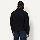 AEMN82404M26 AMAZON ESSENTIALS MEN CANVAS ZIP JACKET SIZE: XL - BLACK - Like New