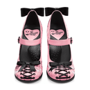 HOT CHOCOLATE DESIGN CHOCOLATICAS LINGERIE WOMEN'S MARY SIZE: 6 - PINK/BLACK - Like New