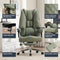 Big and Tall Office Chair 400lbs Wide Seat, (Light Green) - Like New