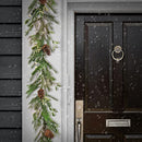 National Tree Company HGTHY63-30030SB Decorative Artificial Swag, Green - Like New