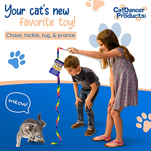 Cat Dancer Rainbow Charmer Cat Toy - Brand New