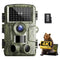 CLILN TRAIL CAMERA 4K 48MP GAME CAMERA, NIGHT VISION, PR4000 - GREEN CAMO Like New