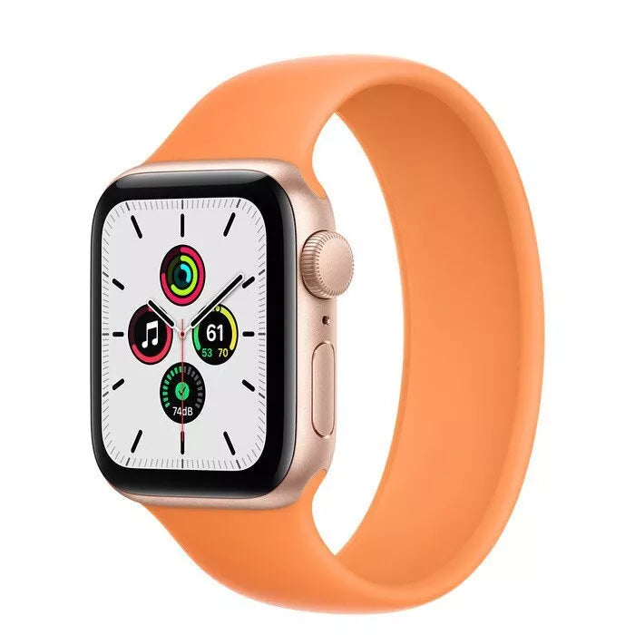 APPLE WATCH SOLO LOOP 45MM - MARIGOLD - SIZE 4 - Brand New
