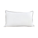 ACANVA PILLOW KING WHITE/BLACK TRENDING ISSUES - Like New