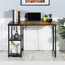 Cokos Escritorio con Repisa Inferior Moderno (100 x 48 x 74cm) - Negro - Brand New