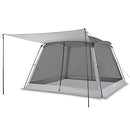 ATTONER Screen House Room 12'x12' Screened Mesh Canopy Tent 8-10 Person - Like New