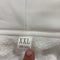 N/A HOODIE JACKET WITH FULL ZIP AND FRONT POUCH - SIZE: MEN 2XL - WHITE - Like New