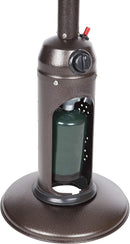 FIRE SENSE PORTABLE PATIO HEATER OUTDOOR PROPANE 10,000 BTU - HAMMERTONE BRONZE Like New