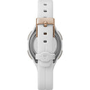 TIMEX IRONMAN TRIATHLON TRANSIT+ WATCH HART RATE 33MM - WHITE/ROSE GOLD-TONE - Like New