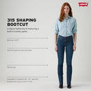 LEVI WOMEN PLUS-SIZE 315 SHAPING BOOTCUT JEAN WOMEN 30 X 32 GRASSY-SASSY - Like New
