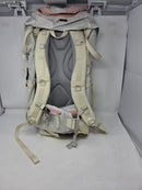 MOUNTAINTOP HIKING BACKPACK 50L NYLON - BEIGE - Brand New