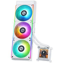 LIAN LI HYDROSHIFT LCD 360R, ALL IN ONE CPU COOLER - WHITE - Scratch & Dent