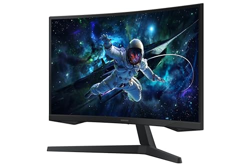 SAMSUNG 27-INCH ODYSSEY G55C SERIES QHD CURVED MONITOR LS27CG552ENXZA - BLACK - Like New