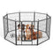 HealSmart Dog Playpen Indoor, Puppy Playpen Indoor for Yard, Camping - Like New
