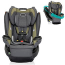 Evenflo Revolve360 Extend Convertible Car Seat 360 Degree Rotation - Green - Like New